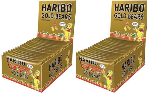 Haribo Gold Bears 2oz 2 Pack Total 48 Packs miniatura 1