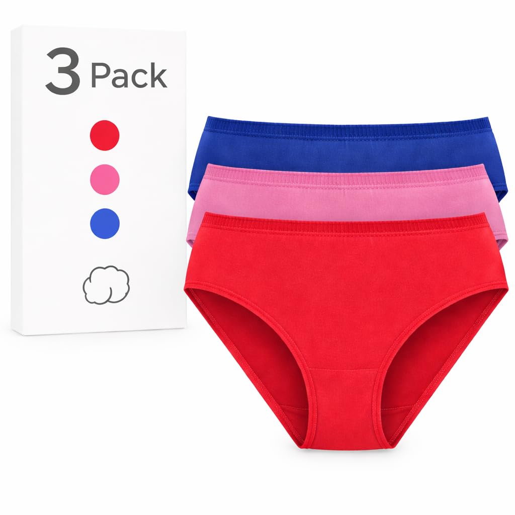 Women's Cotton Bikini Briefs, Multicolour, Comfortable Everyday Underwear-picture-24