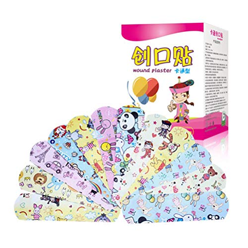 MAICOLA 120pcs de los niños de Primeros Auxilios yesos niños tirita Hemostasia...