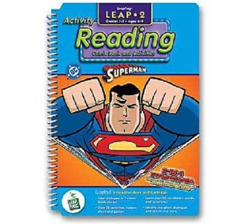 LeapFrog LeapPad: Leap 2 Reading - "Superman" Interactive Book and Ca
