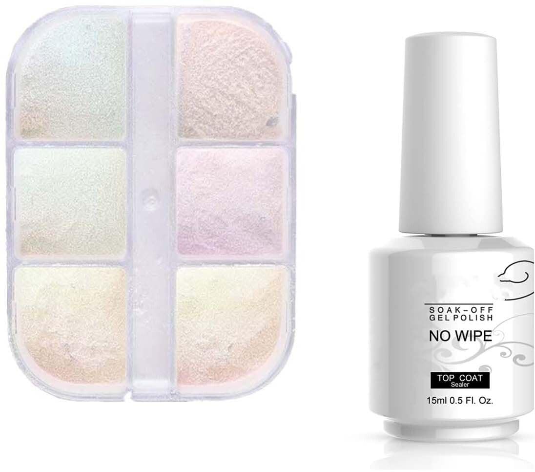 SCH' Chrome Nail art Grid and Gel Top Coat with durable materials perfect for beginners and professionals.-image-6