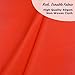 Red Aisle Runner - Professional-Grade Nylon, Includes Tape Double-Sided Adhesive - Disposable Scroll Pattern Runner Great for Indoor Events or Weddings, Prom, Hollywood Parties