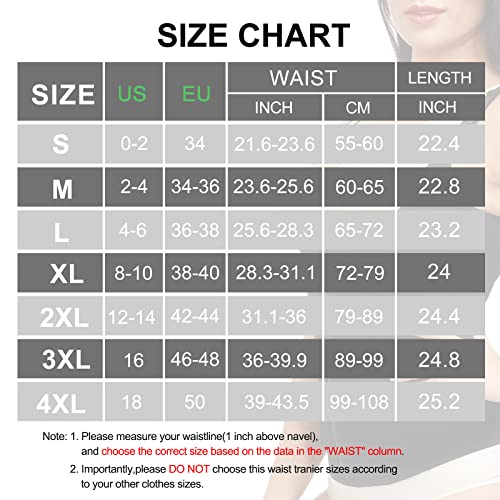 Waist Trainer Vest for Women,Zipper Corset Body Shaper for Tummy Control Neoprene Cincher Tank Top with Straps (XL) Black