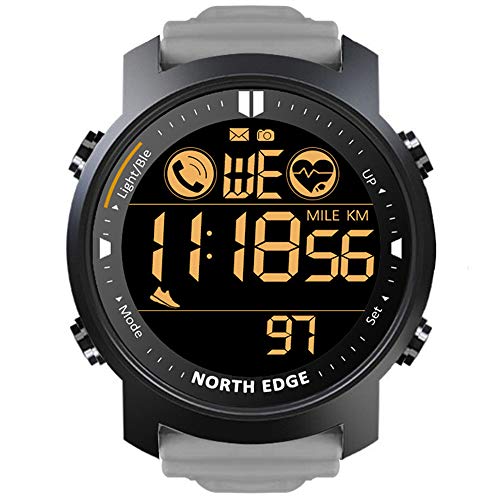 LCY Sports de Plein air Regarder, métal Intelligent étanche fréquence Cardiaque Montre Bluetooth et Suivi de Veille écran Lumineux Photo à Distance Bracelet de Remise en Forme