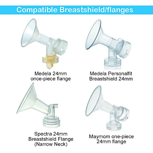 Insertos Maymom 19 mm para extractores Medela Harmony miniatura 4