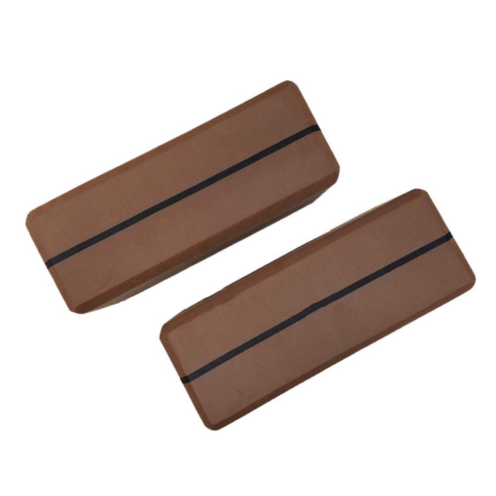 AIZYR 100% Riciclato Cork Yoga Block, Blocchi Yoga in Legno di Sughero -Ecologico, Antiscivolo, Sostenibile, Autopulente, Anti-Microbial
