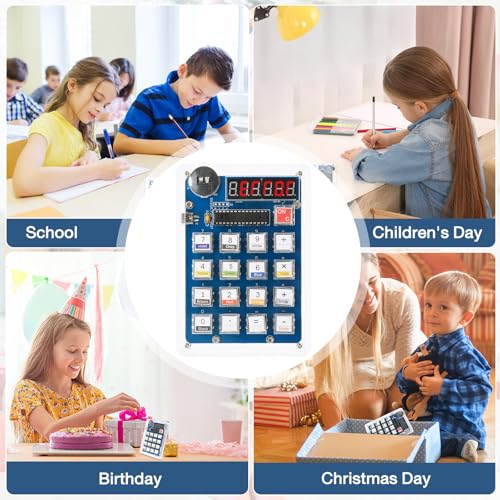 6-Bit-Löt Bausatz DIY Lötübungssatz mit LED-Anzeige Elektronik-Bausatz für Computerunterricht Praktische Ausbildung Übung Lötprojekte.