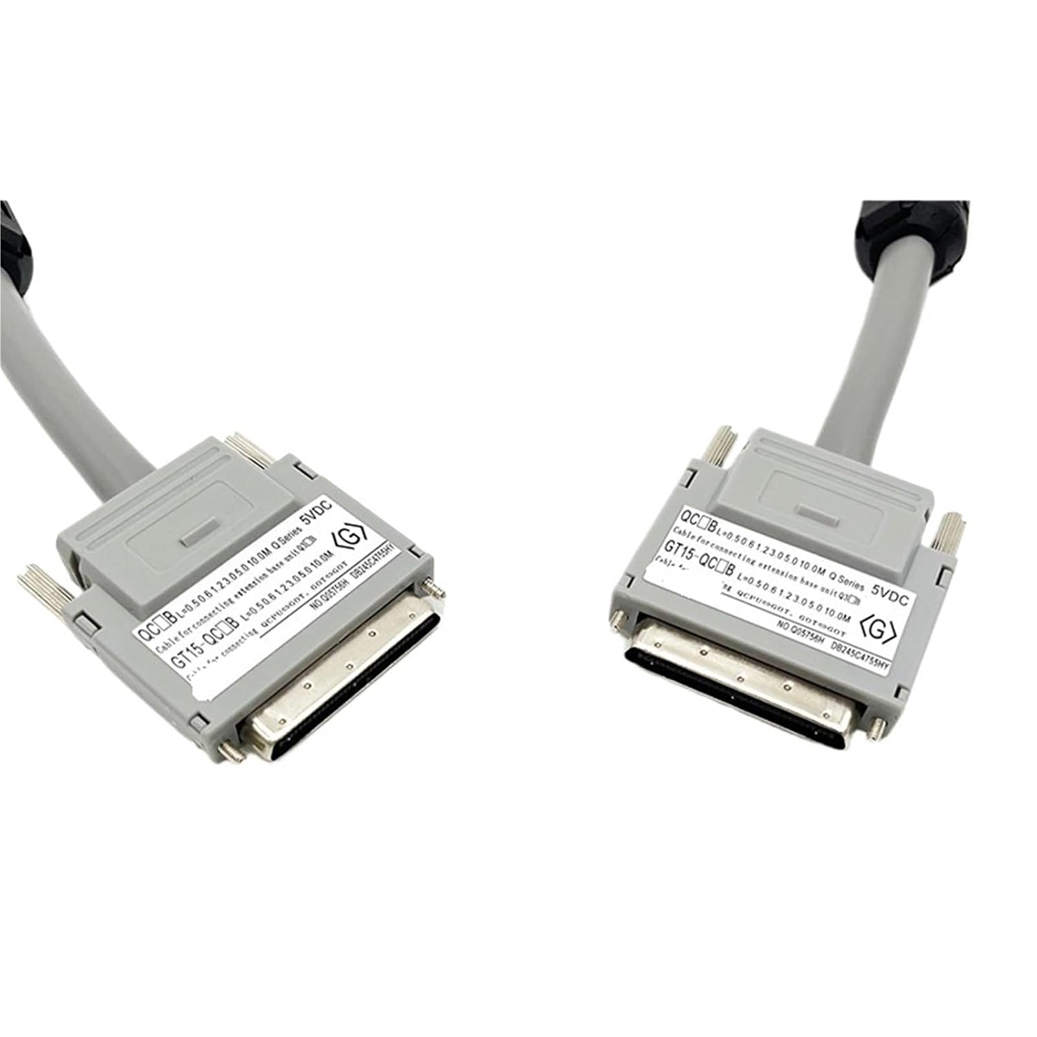 Cable GT15-QC05B QC06B QC12B QC20B QC30B QC50B QC80B QC100B for Q Series Chassis and GOT Touch Screen(GT15-QC30B,3 Meter)