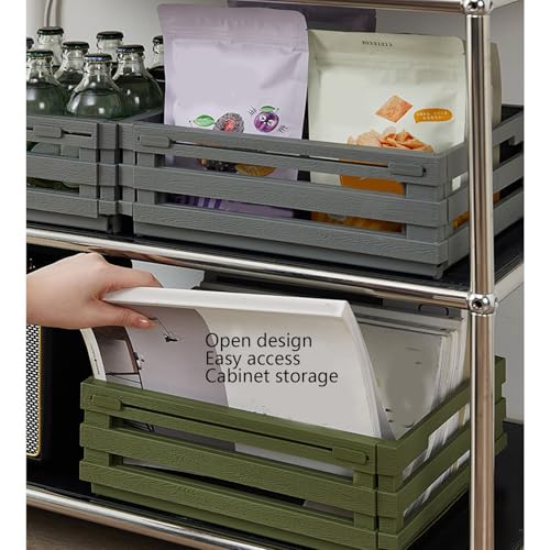 Boîte de rangement empilable en PP au design extensible et finitions durables - 5