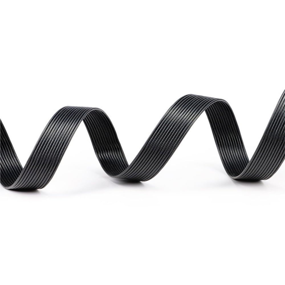 Cable de silicona línea paralela cuadrada, conector eléctrico súper suave, 22AWG, 10 metros, 0,3mm(14 Pins)