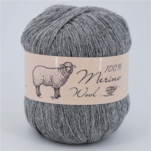Wollgarn zum Stricken, leichtes Häkeln, dickes Garn, handgestrickt, Herbst/Winter, Mohair, Pullover, Merinowolle, 50 g, 5 Stück
