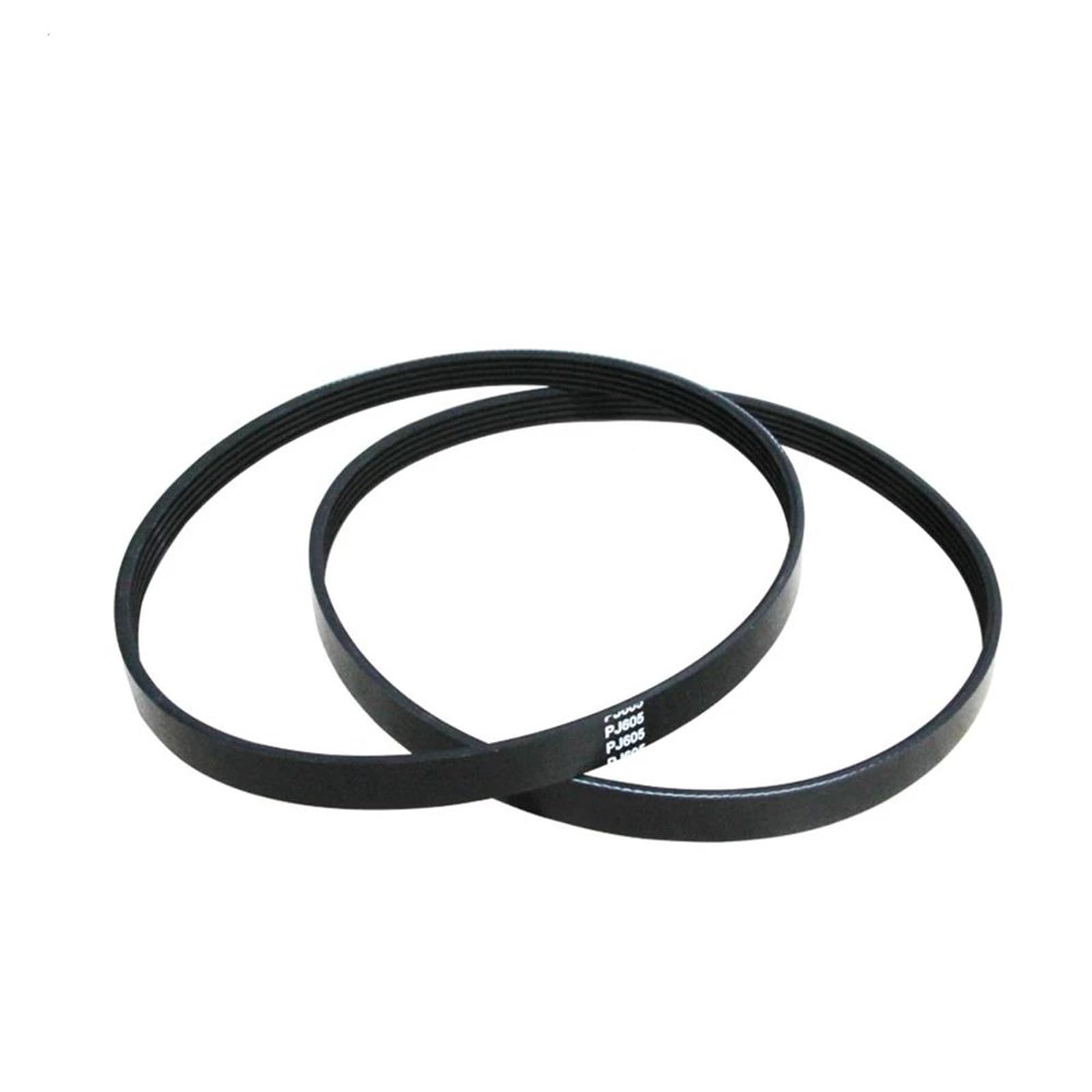 Cinghia Di Trasmissione Cinghia Trapezoidale A 5 Nervature 5PJ605 Sostituzione Colore Nero Per Utensili Per Piallatura In Legno Per Einhell TH-SP-204 Cinghia Poly-V(2 pezzi)