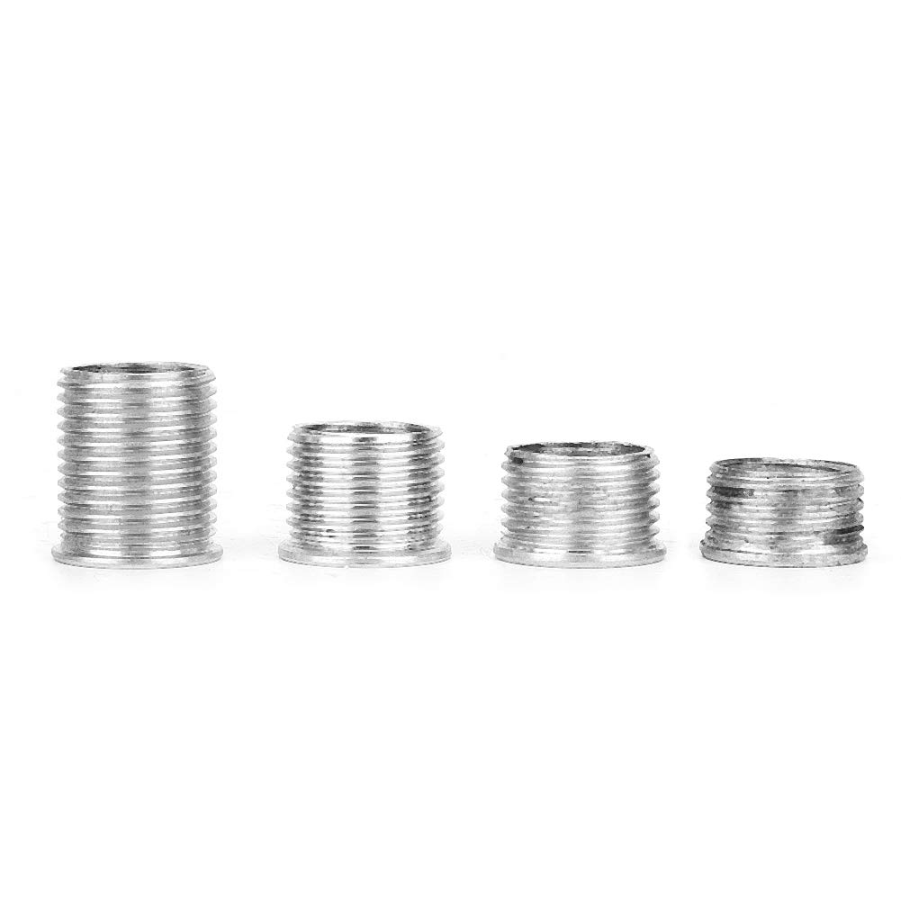 Tyenaza M14 x 1,25 Kit di Riparazione per Filetti Helicoil Candele, 14mm Attrezzo per Riparazione Filettatura Foro Candela in Acciaio Rigeneratore Filettatura