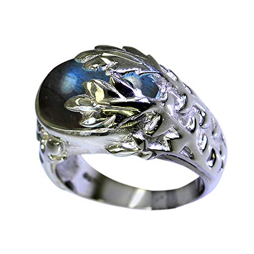 Pendentif Ovale Labradorite Naturelle Argent 925, le cadeau symbolique idéal à offrir