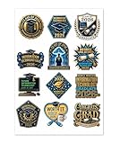 Information Technology IT Major Graduation 12 Pack Sticker Sheet Class of 2026 Graduate Gift 1.5 Inch Kiss-Cut Vinyl Stickers