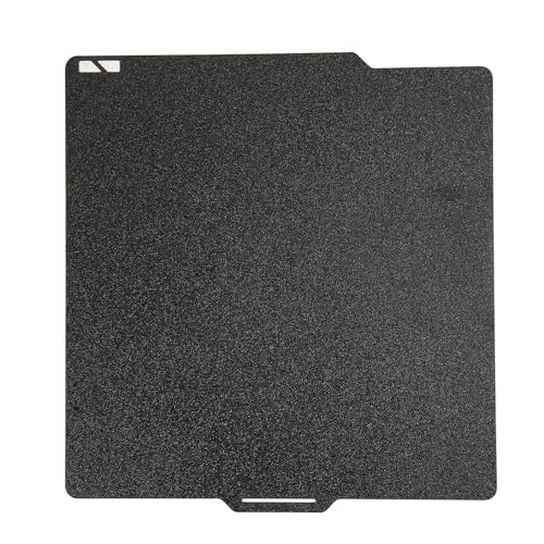 PEI Sheet and Flexible Magnetic Build Plate,257x257mm 3D Printer Bed Platform,3D Printer PEI Plate Frosted Surface for B