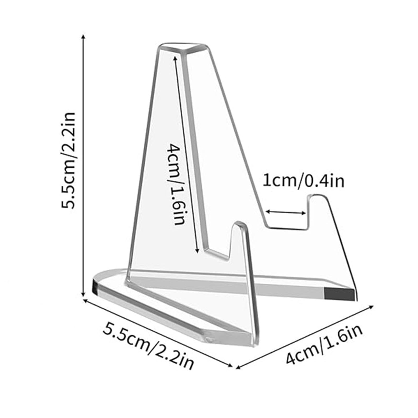 Amazon.co.jp: 実用的なアクリルコインホルダー 便利なアクリルラック クリアコインディスプレイシェルフ コイン展示会や店舗ディスプレイ用  : ホーム＆キッチン