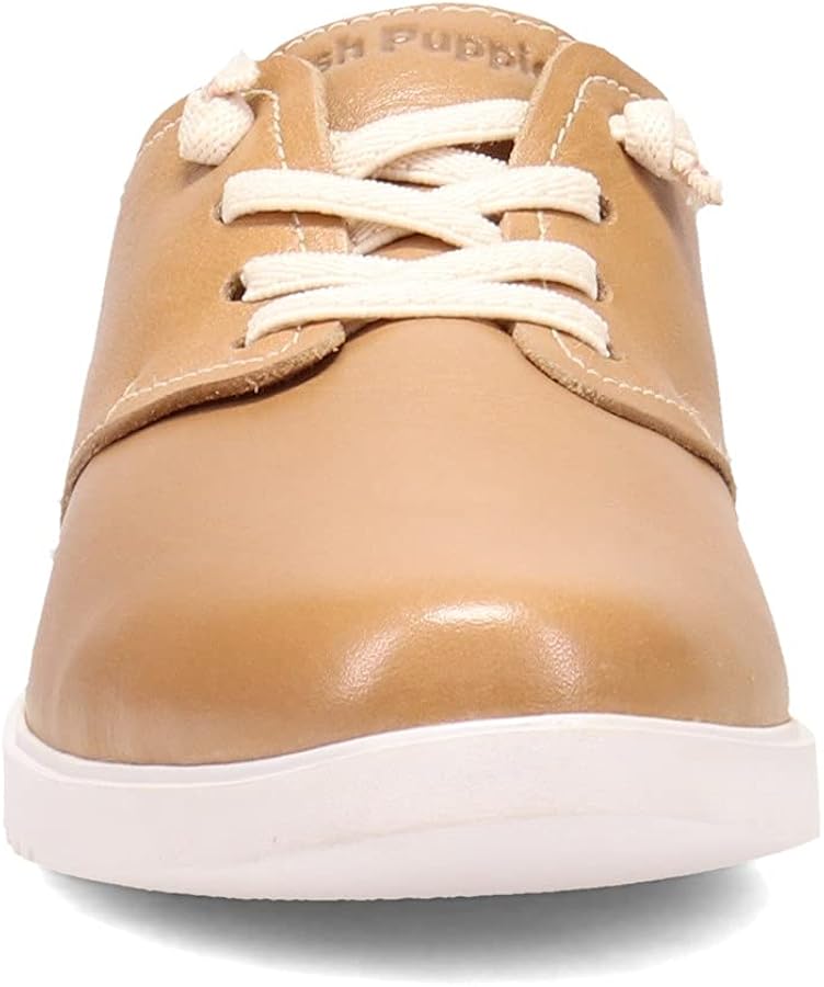 Amazon.com | Hush Puppies womens The Everyday Laceup Oxford, Tan Nubuck,  8.5 US | Oxfords