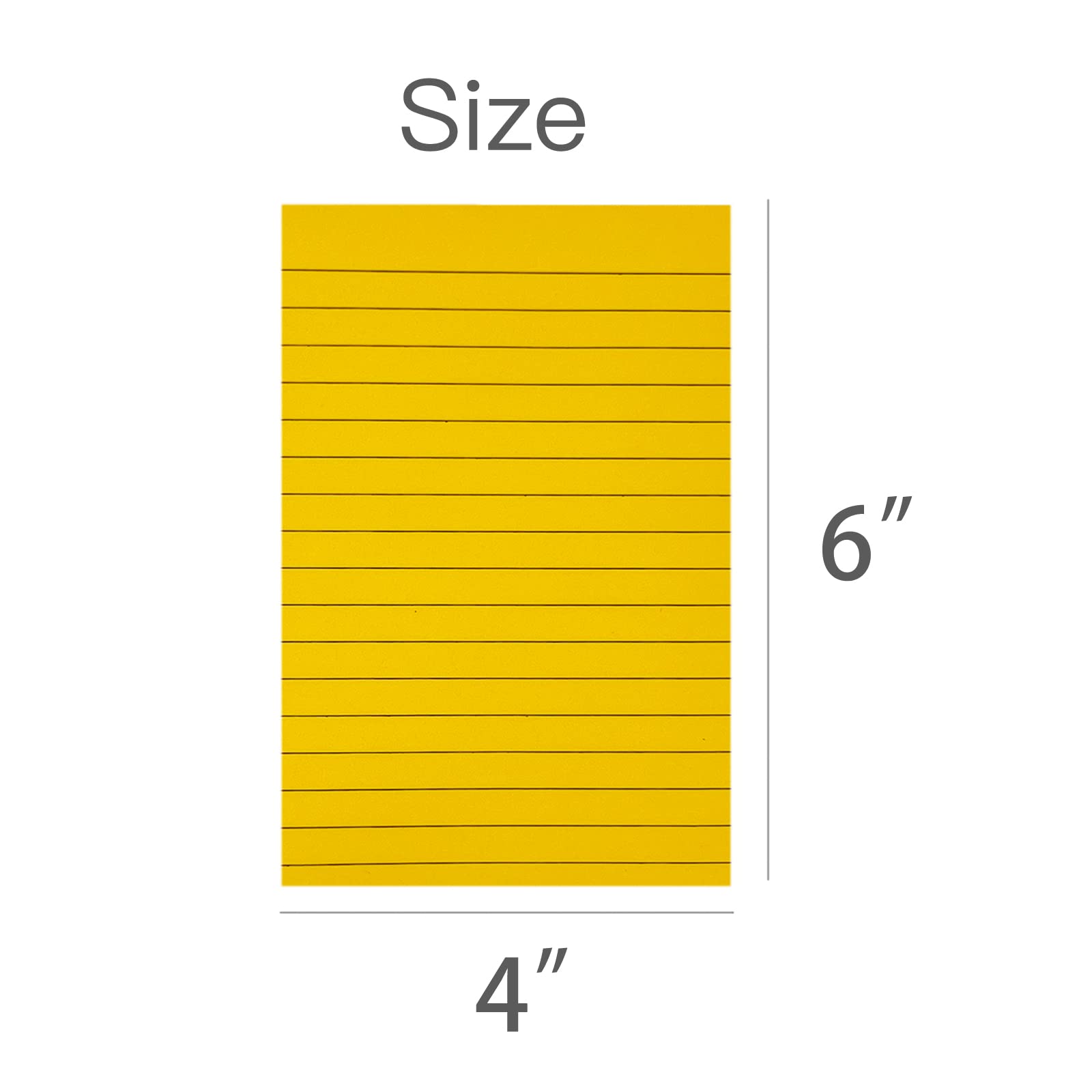 Amazon.co.jp: 線付き付箋 書きやすい 強粘性 パッド入り 便利なメモ 4