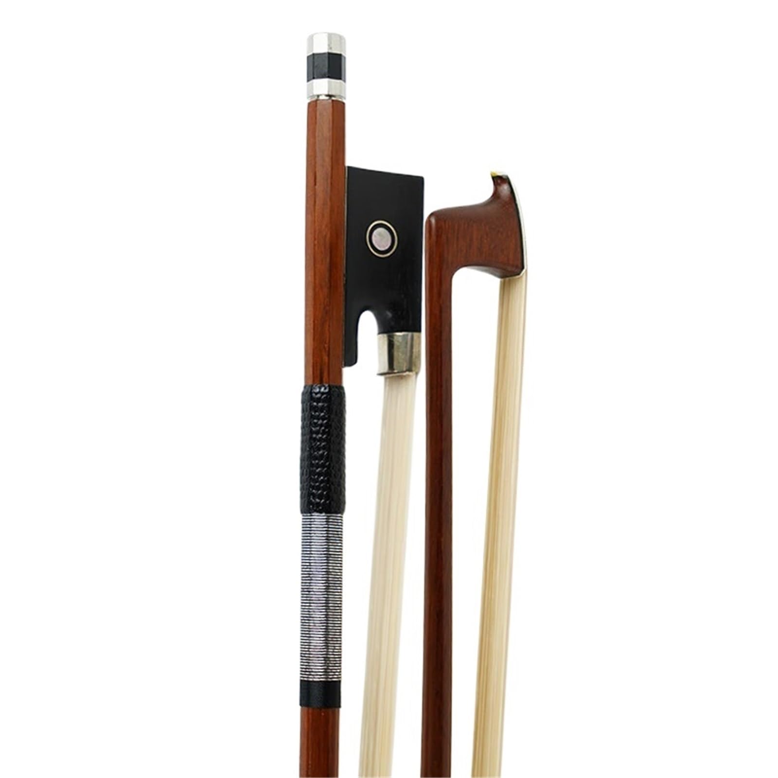 Archet De Violon Pour Pratique Archet De Violon 3/4 En Bois De Santal Vert Brésilien(1/4)