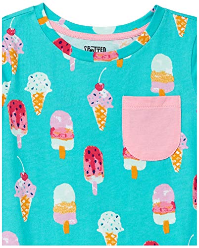 Image of Amazon Essentials Girls and Toddlers' Short-Sleeve and Sleeveless Tunic Tops (Previously Spotted Zebra)