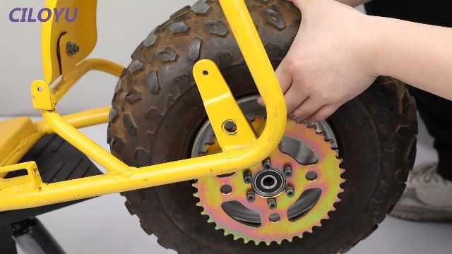 Image of High Speed 420 Rear Sprocket 40 Tooth Replacement for Mini Bike Coleman CT100U CC100X Baja Doodle Bug DB30 RB100 B100 Monster Mega Moto 80cc 105cc Motovox MBX10 MBX11 Minibike Parts (37mm Bore)