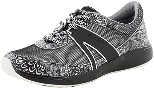 TRAQ by Alegria Women's Qarma Lace-Up Smart Shoe