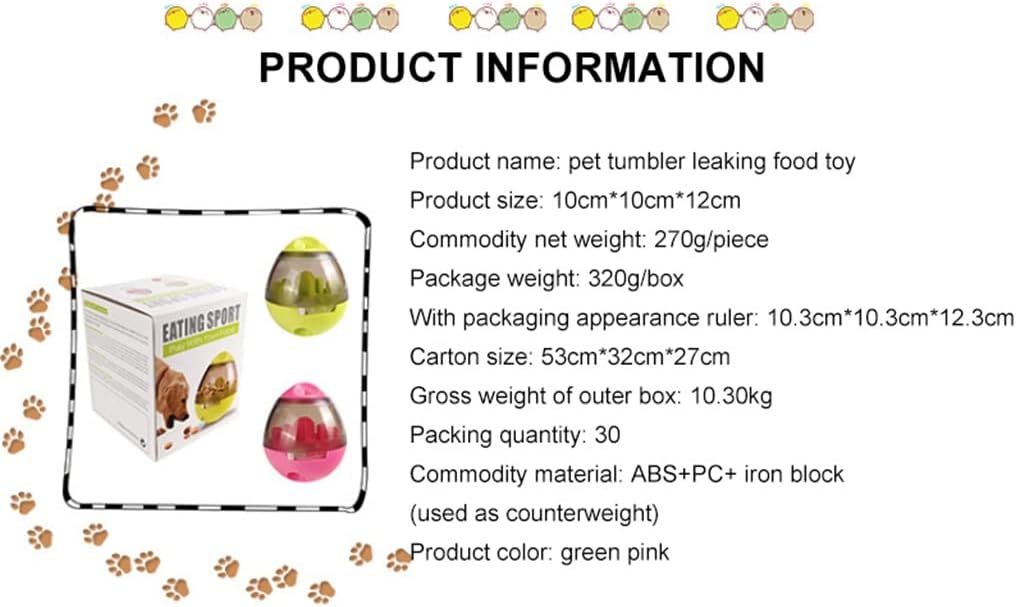 Pet Tumbler Leaking Ball Dog Educational Gourd Slow Food Device Interactive Playing Training Balls Pet Supplies(Black-JoJo's Bizarre Adventure1,Small)