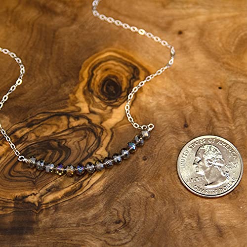 EFYTAL 14 Year Old Gifts, 925 Sterling Silver Beaded Necklace, 14th Birthday Gifts for Her, Gifts for 14 Year Old4