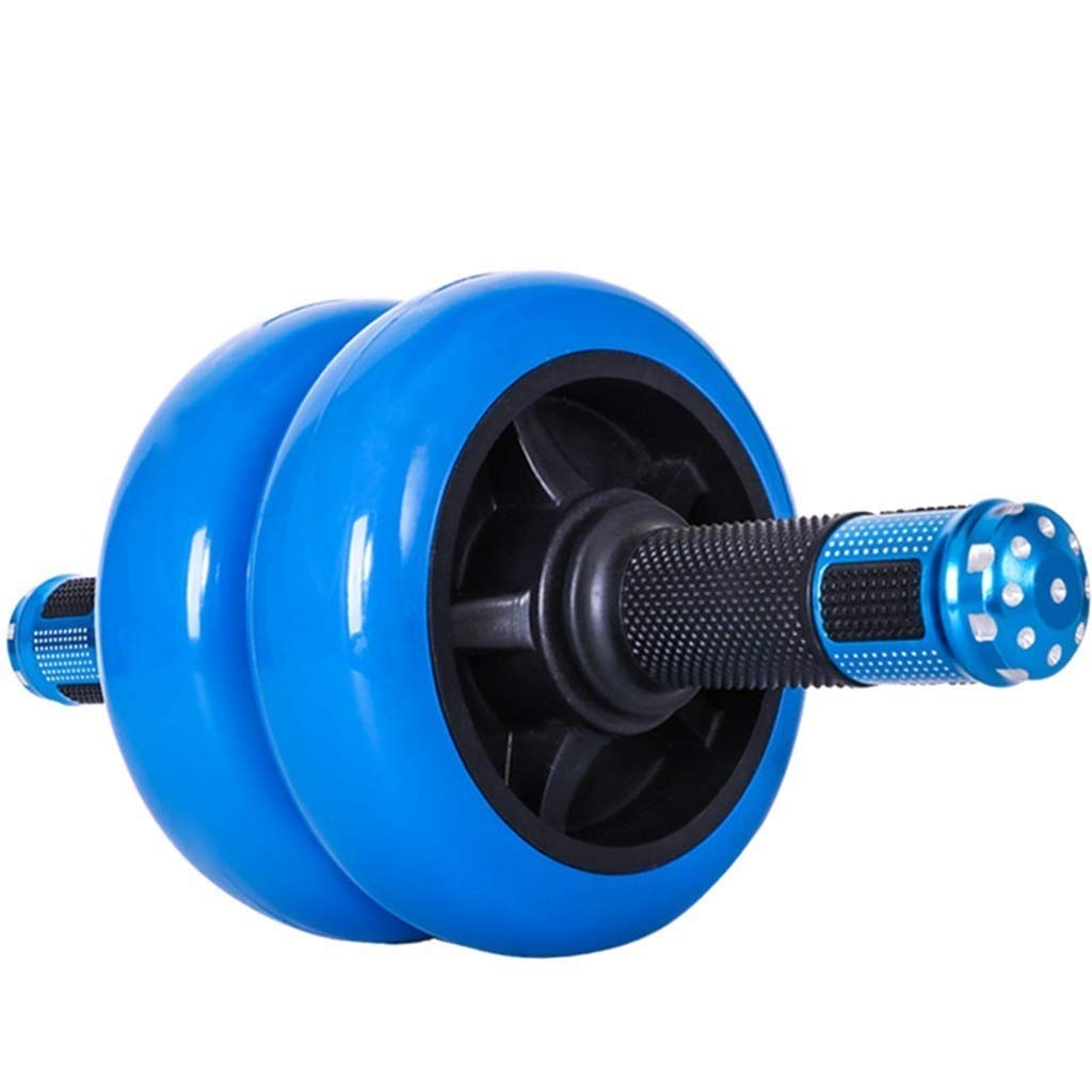 JJYPT Abdominal Muscle Wheel - Ab Roller for Abs Core Workout Ab Roller Wheel Exercise Equipment with Resistant Band Ab Wheel for Home Gym (Color : Blue)