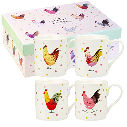 Alex Clark Gallo larice Mug Set, Multicolore
