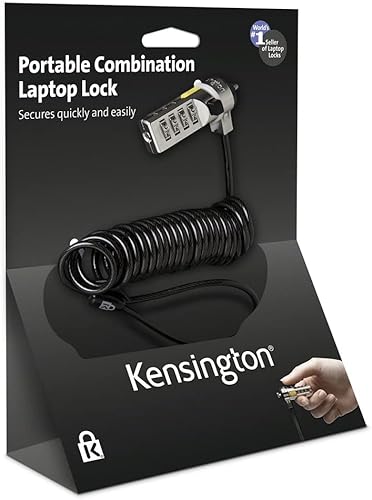Miniatura 6 de Kensington K64671AM - Cable de combinación portátil para portátiles y otros dispositivos color rojo