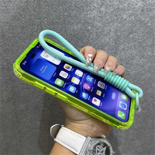 Coque rigide pour iPhone 15 14 13 Pro Max avec dragonne aimantée - 3