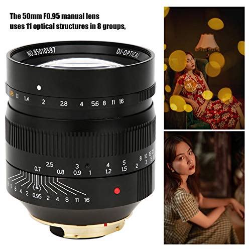 Mxzzand Porträtobjektiv, große Blende, festes Objektiv, einfache Aufbewahrung, Vollformatobjektiv, angenehm mit… – Bild 6