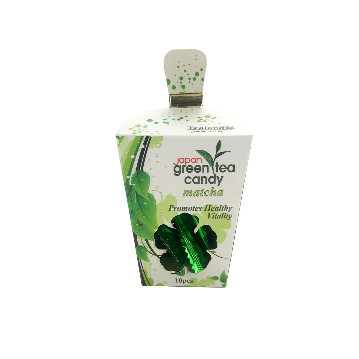 Organic Matcha Premium Green Tea Candy 100% Authentic Japanese Origin Superior Grade Traditional JAS USDA Certified Superfood 10 Pcs
