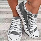 turnschuhe damen günstig Anlässe: Btytu Segeltuchschuhe sind der zeitlose Stil und das Geschenk für den Schulanfang, das alle Jugendlichen und Erwachsenen, Teenager und Erwachsenen verdienen, unabhängig von Fitness, Sport, Wandern, Wandern, Training oder Freizeitkleidung.