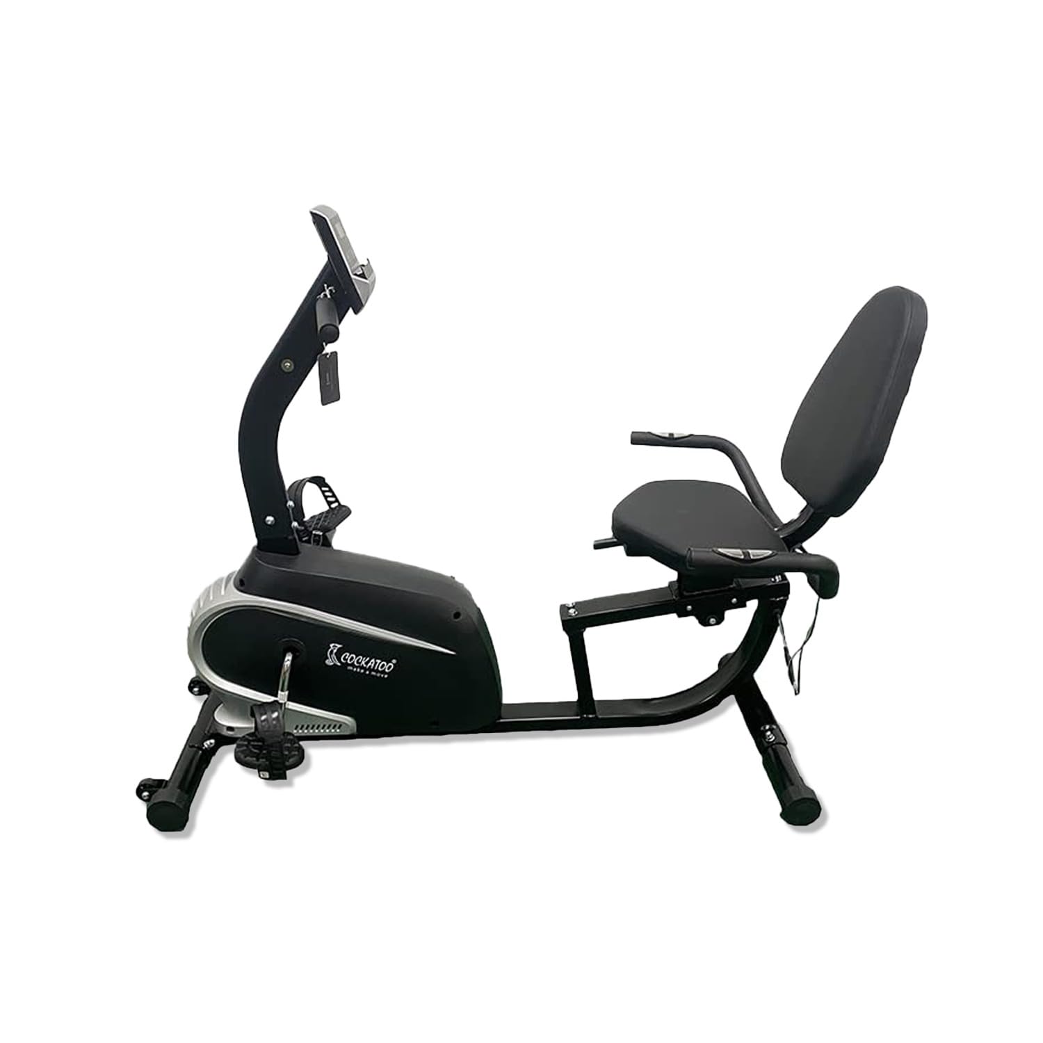 Cockatoo CRB 03 Smart Series Home Use Recumbent Exercise Bike With 8 Levels Magnetic Resistance,4Kgs Flywheel, Maximum User Weight 110 Kgs,(Free Installation Assistance)-image-6