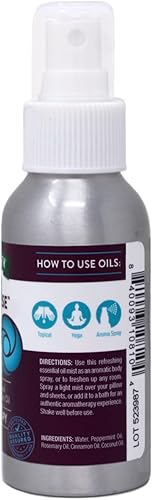 Vista 3 de Nature's Truth Spray de niebla calmante para aliviar los músculos, 2.4 onzas