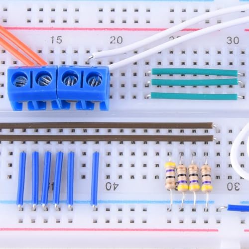 HASLED 840 Piezas Cables Jumper para Protoboard - Kit Forma U 14 Tamaños sin Soldadura con Aplicable a ingeniería, investigación científica, industria y pruebas de laboratorio. - imagen 5