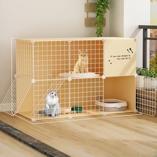 猫 子猫用 ケージ 二列 3段 猫ハウス 室内用猫のゲージ 大きめ動物 大型猫用 折り畳み式 移動便利 組立簡単 取り外し可能なペット用品 室内飼い DIYケージ組え 組み換え自由な棚板お手 快適なスペース 猫脱走防止扉キャット 小動物用 おしゃれ ペット