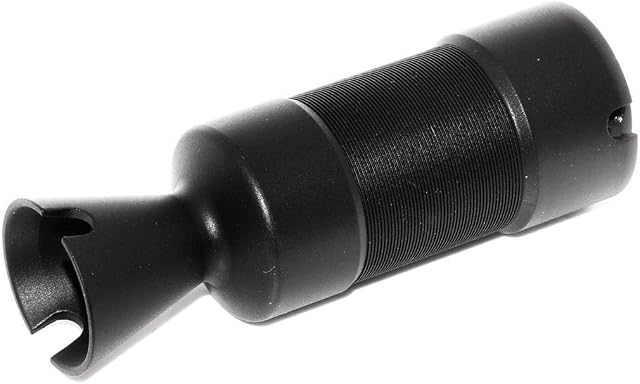 generica Airsoft Spare Parts CYMA AK74U Metal Compensator 14mm CCW Black