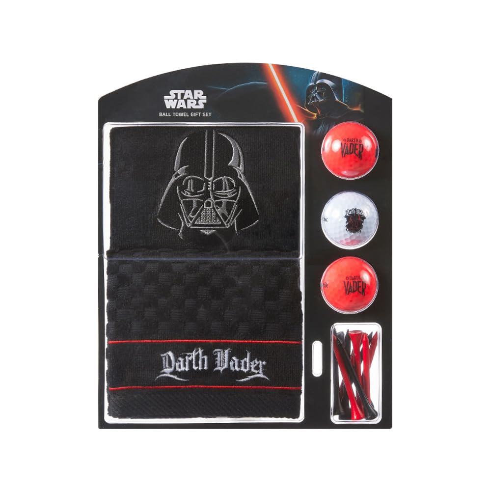 Volvik Star Wars Darth Vader Golf Gift Sets, Towel/Ball/Tees