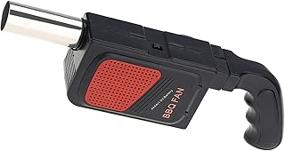 ASHATA Ventilador de churrasco portátil, ventilador de churrasco, ventilador manual de churrasco, soprador de ar, ferramentas de fogo de churrasco, ventilador de ar elétrico portátil para acampamento ao ar livre, piquenique, churrasco, ferramenta de cozinha
