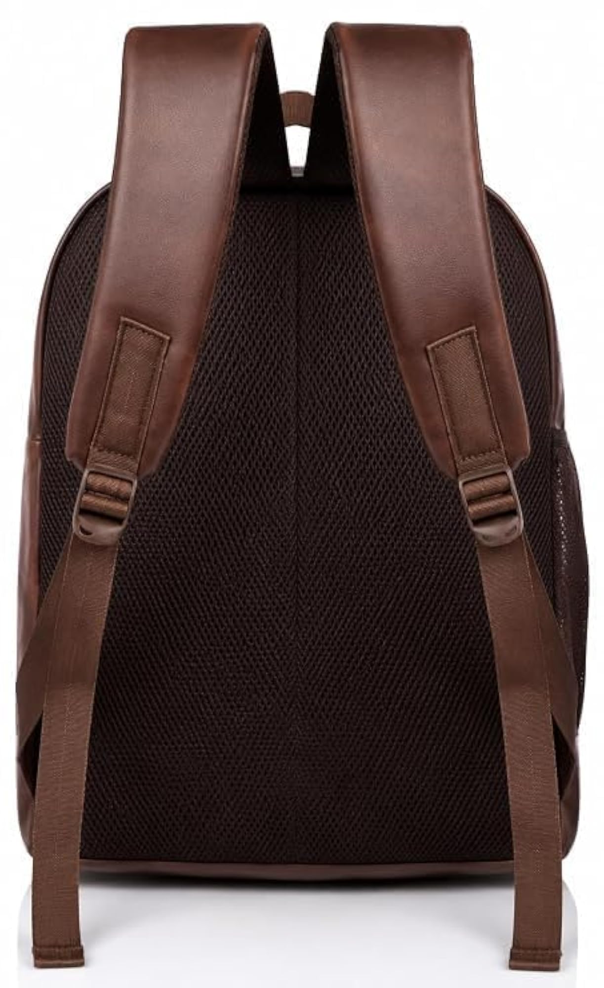 Faux Leather 40L Laptop Backpack for Men & Women
