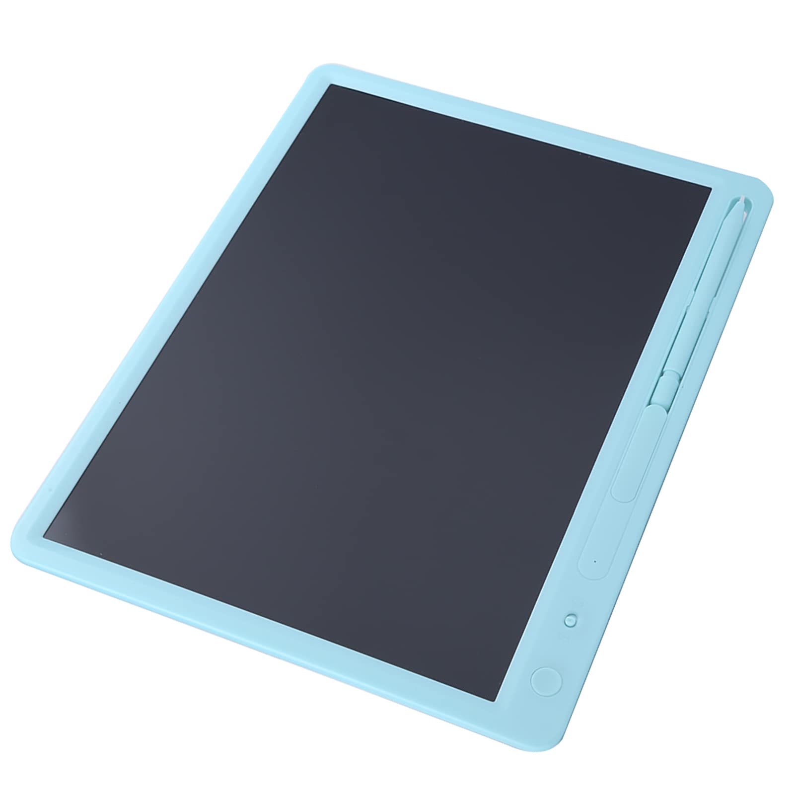Tablette d'écriture LCD 15 pouces pour enfants, tableau de gribouillage électronique coloré pour enfants, tableau de gribouillage électronique intelligent pour enfants de 3 (Blue)
