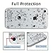 TNCY Space Cartoon Design Clear Bumper Cover Soft TPU Rubber Skin Phone Case Compatible with iPhone 7 iPhone 8 4.7 inch,iPhone SE 2020/SE2
