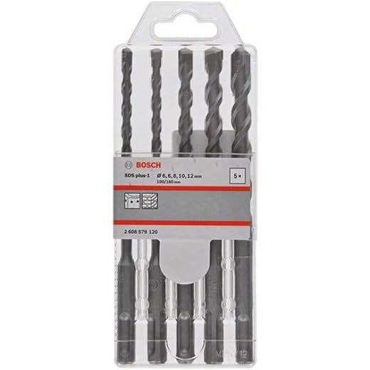 BOSCH SDS Plus Hammer Drill Bit Set 5 Pcs