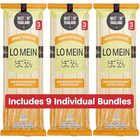 Best Of Thailand Noodles (3 Pack, Egg Noodles Lo Mein) Cover