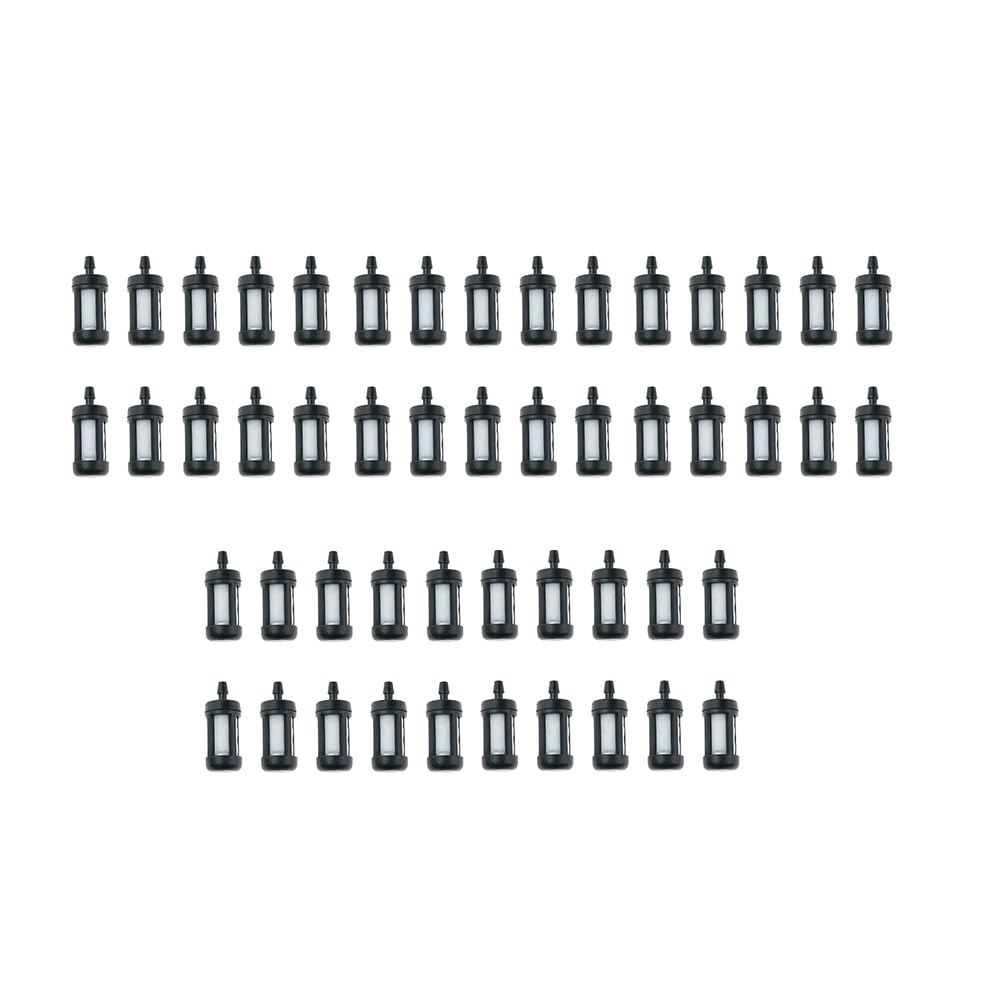 50 Piezas de Filtro de Combustible Apto for Motosierra Stihl, Sierra desbrozadora, Cortador de Disco 0000 350 3500, 0000 350 3504, 0000 350 3515