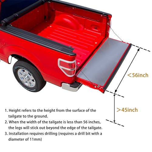 Pokiauto POKI-PICKUP-2305002 45 Inch Foldable Pickup Truck Tailgate Ladder thumb #6